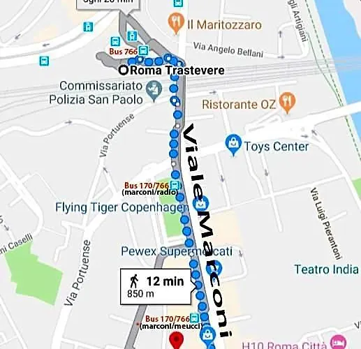 4321 Stazione Trastevere Gasthof Rom